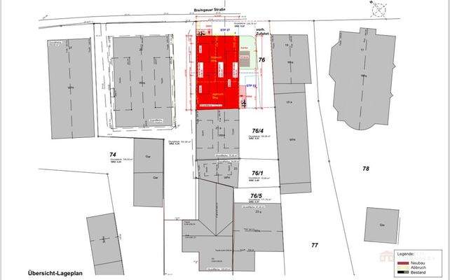 Projektierte Ansicht
