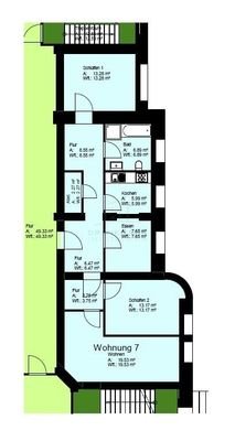 Grundriss - WE7 - Umbau gepl.