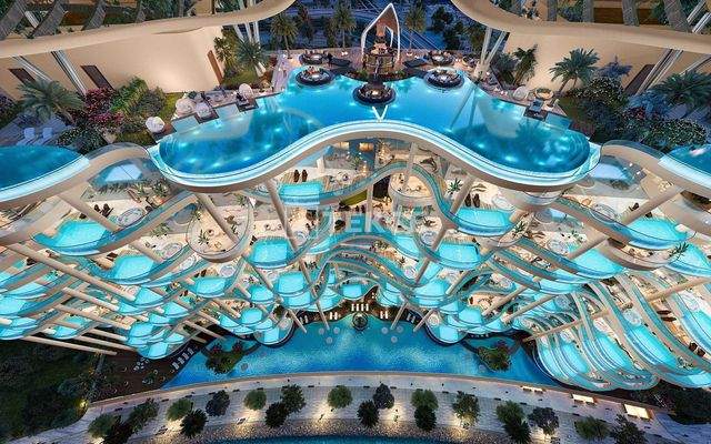 Burj Khalifa View Apartments with Private Pool in Dubai