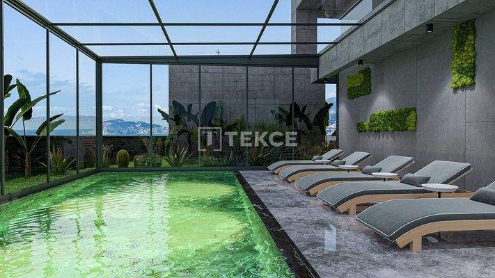 Apartments with Sea and Castle Views in Alanya Kestel