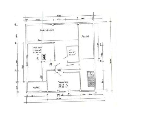 Grundriss Obergeschoss