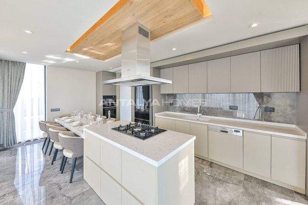 Villas with Indoor Pool and Rental Guarantee in Antalya Kalkan