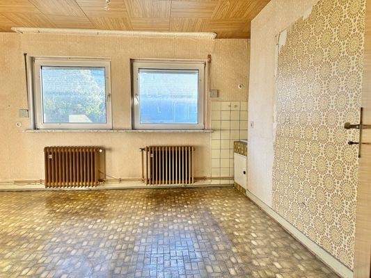 Schlafzimmer 2 (ehem. Küche)