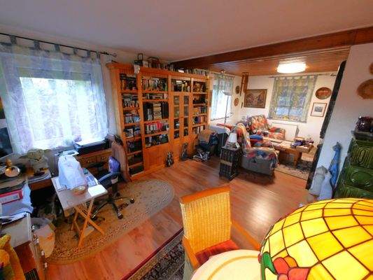 Blick ins Wohnzimmer
