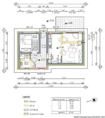 Entwurf Planung Architek Variante 1
