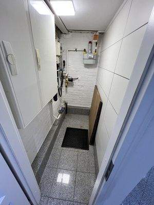 Anschlussraum im Keller