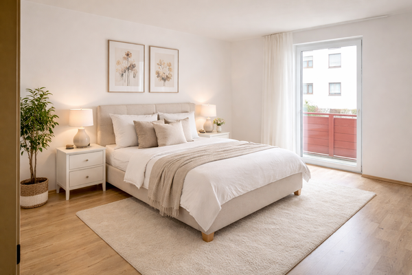 Symbolbild Elternschlafzimmer KI generiert