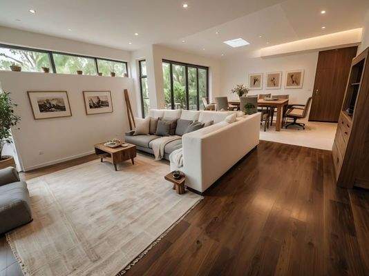 KI - Kamin und Essbereich