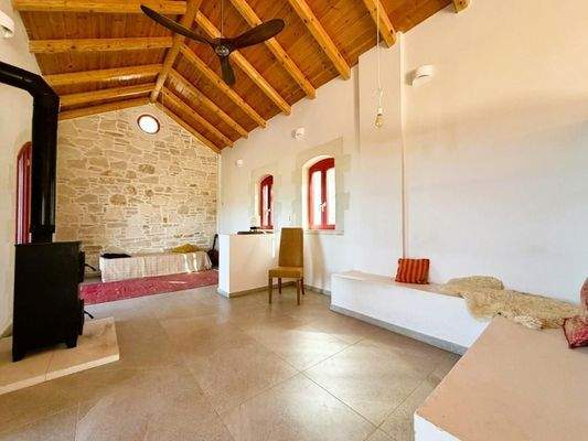 MIT VIDEO: Kreta – Klassische Steinvilla mit modernem Komfort in Vamos