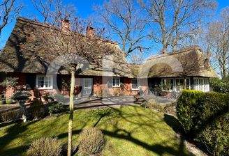 Ansicht auf das Haus vom Garten