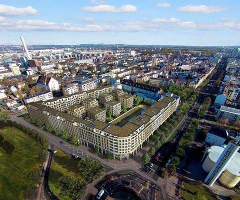 Luftbild Goethequartier