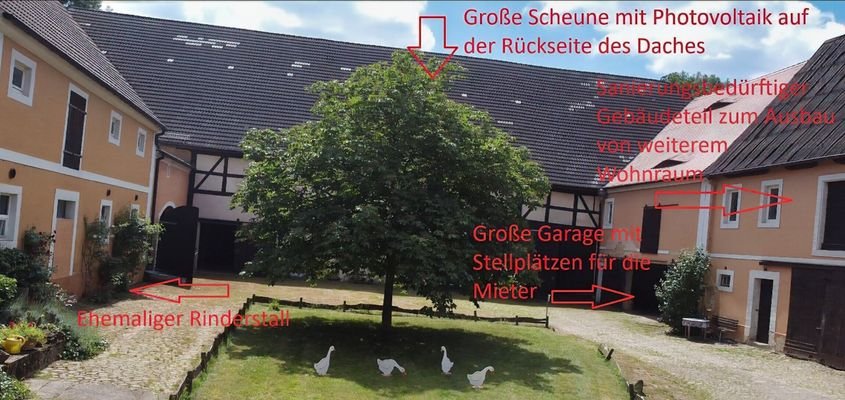 Rinderstall - Scheune - Garage - Nebengelass zum A