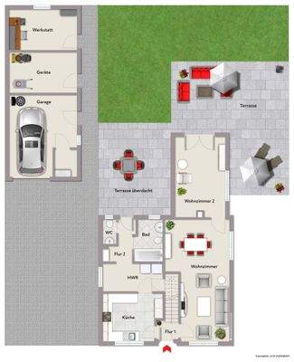 Grundriss Erdgeschoss