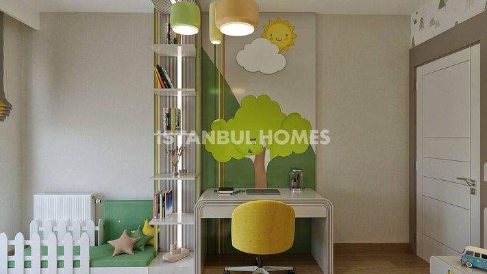 Chic Flats in a Comprehensive Project in Avcilar Istanbul