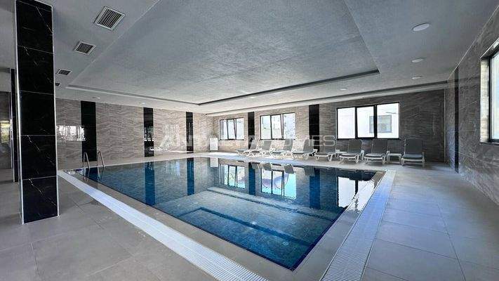 1-Bedroom Apartment in Extensive Complex in Alanya Avsallar