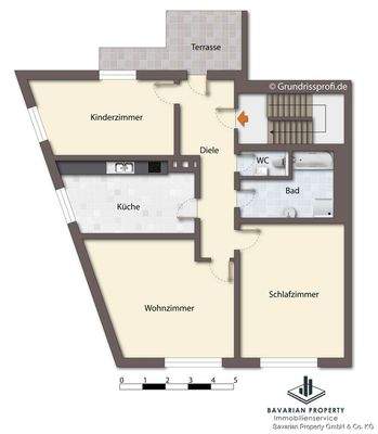 Grundriss 1. OG und 2. OG