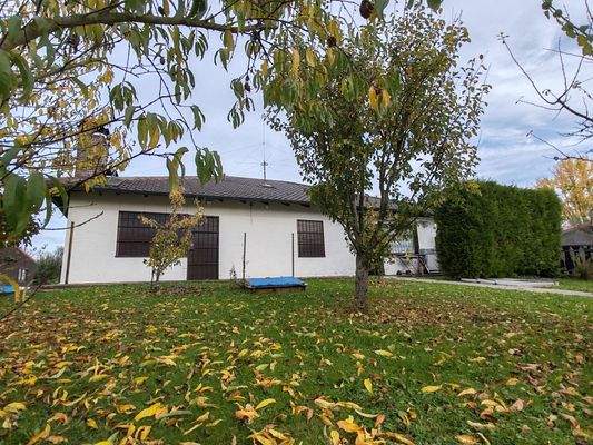 Hausansicht Gartenseite