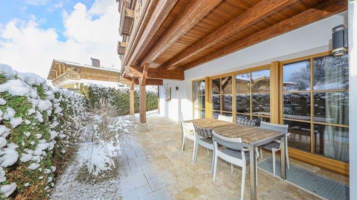 KITZIMMO-Luxus-Gartenwohnung in Toplage kaufen - Immobilien Ellmau.