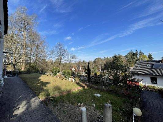 Blick vom Eingang aus