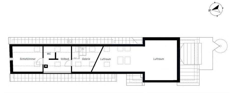 Grundriss Obergeschoss