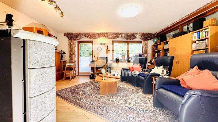 EG Wohn+Esszimmer / Zugang Balkon/Wintergarten