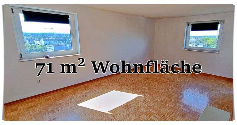 71 m² Wohnfläche