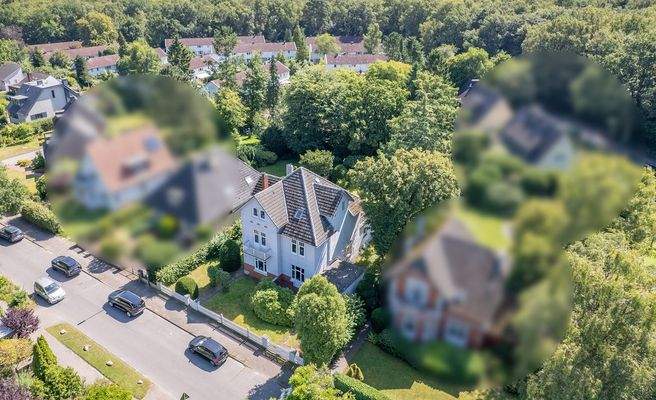 Eingebettet in eine ruhige und grüne Nachbarschaft