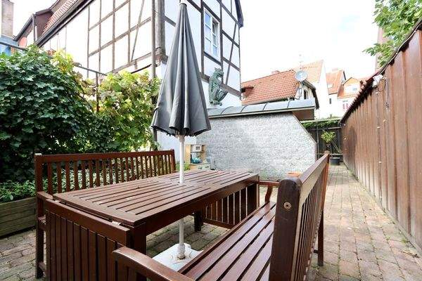 Ruhige sonnige Sitzecke 