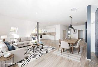 Wohnküche Einrichtungsbeispiel