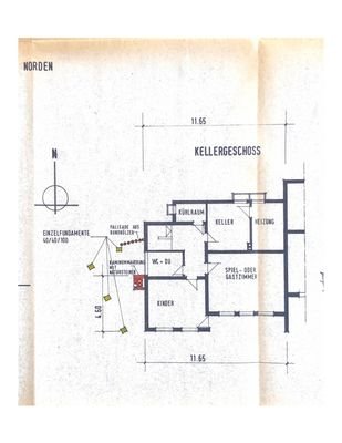 Grundriss UG