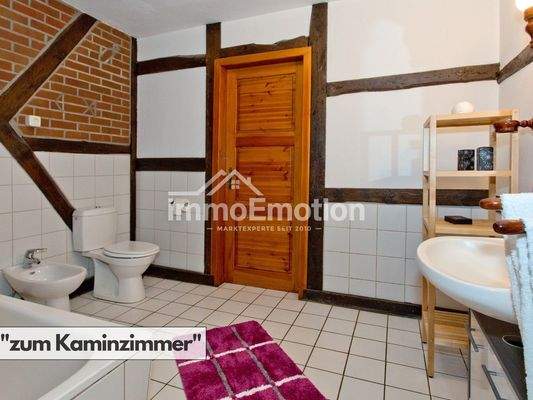 Wannenbad  zum Kaminzimmer