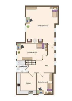 Grundriss Obergeschoss