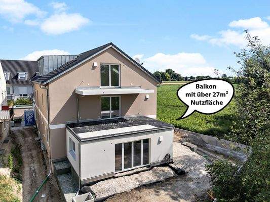 Großer Balkon