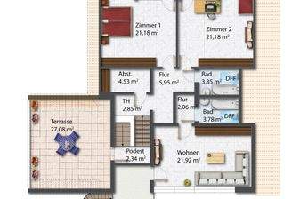 Grundriss Dachgeschoss