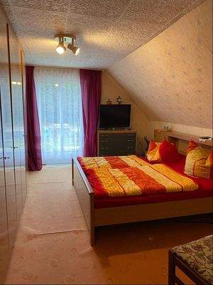 Zimmer im Dachgeschoß