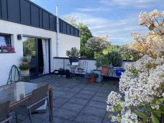 Blick zur Terassentür