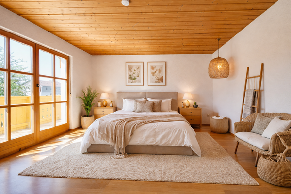 Schlafzimmer - KI geneiert