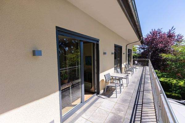 Süd-Westbalkon im Obergeschoss