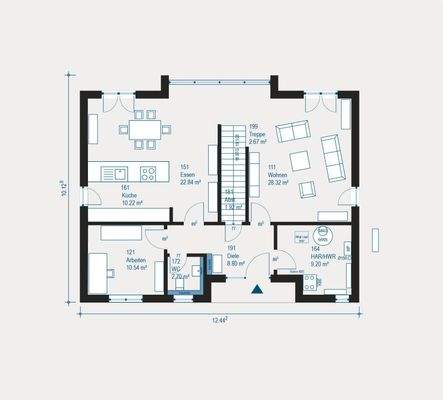 Modernes Einfamilienhaus