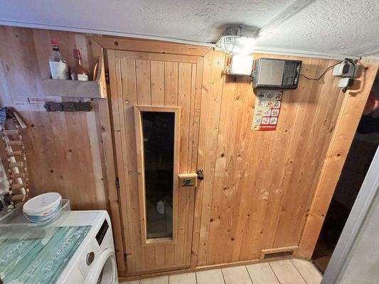 Kellerraum 1 inklusive Sauna