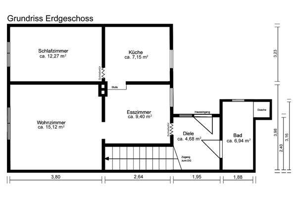 Grundriss Erdgeschoss