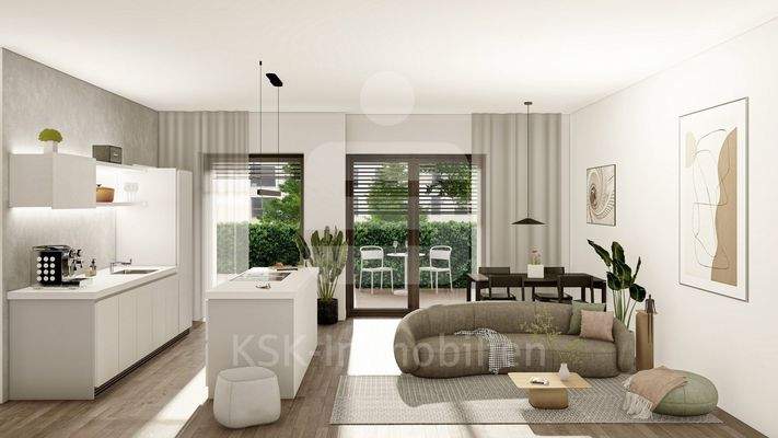 Wohnküche Erdgeschoss