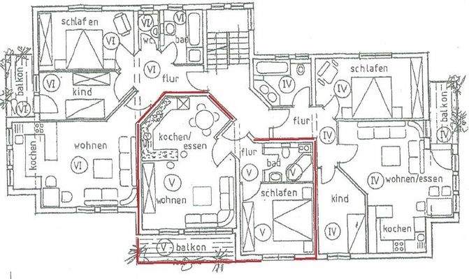 Grundriss Dahlen Whg 05
