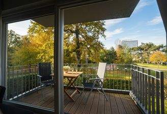 Blick in den Kurpark