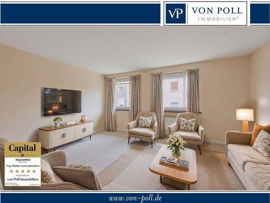 Wohnzimmer Möblierungsbeispiel