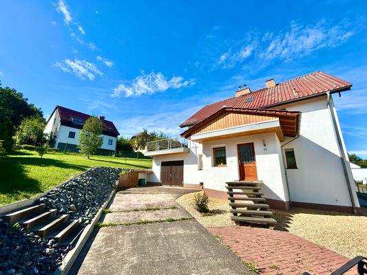 Einfahrt Grundstück