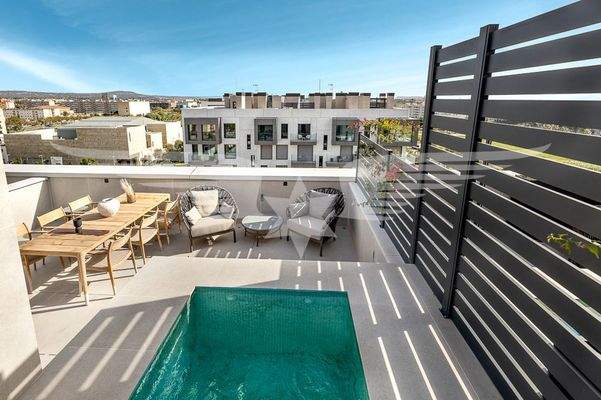 Beispiel Dachterrasse