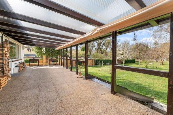 Terrasse Richtung Garten