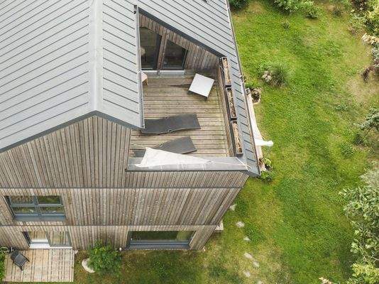 Dachterrasse Luftbild