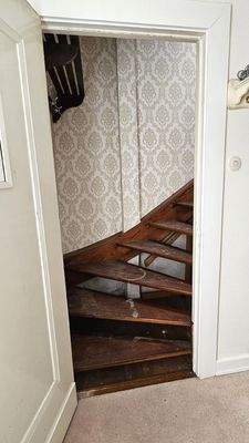 Treppe vom DG zum Dachboden